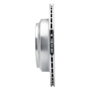 Acura RL Brake Rotor (1) - Rear Left - R1 Concepts - Drilled & Slotted - Silver - `05-`12